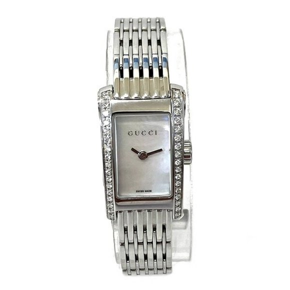 Gucci 8600l Gucci 8600 Series Watch With Mother Of Pearl Face And